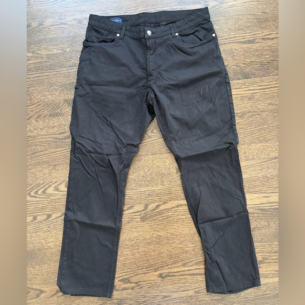 Peter Millar Jeans in Black - stretchy fit
